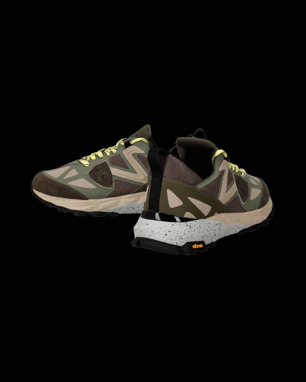 Philippe Model Sneaker trekking basse Rocx uomo - militare Convenienza
