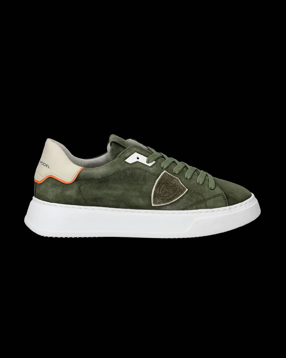 Philippe Model Sneaker basse Temple uomo - verde militare Presa