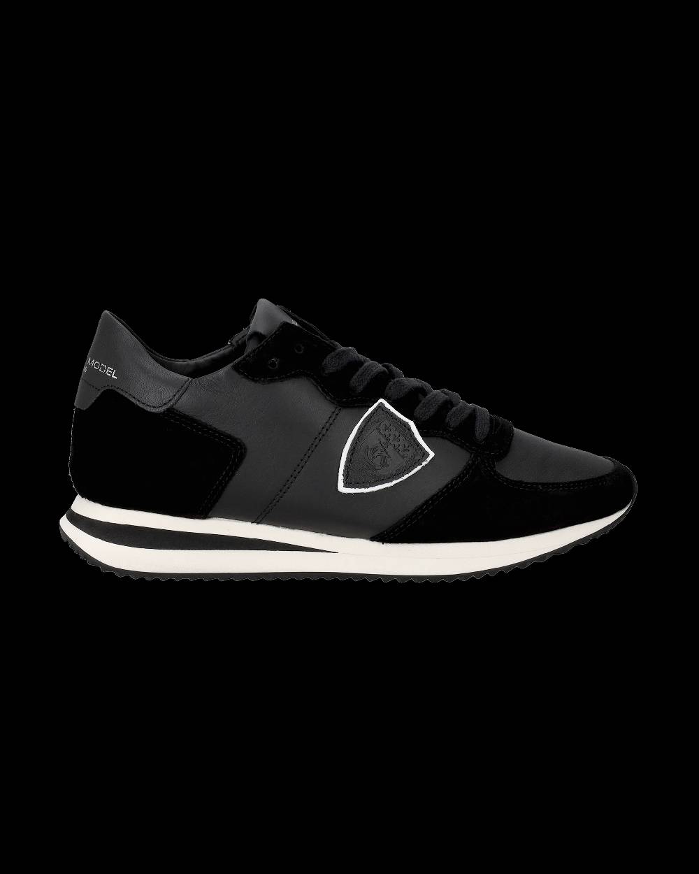 Philippe Model Sneakers basse casual Trpx da Uomo in pelle - nero Economico