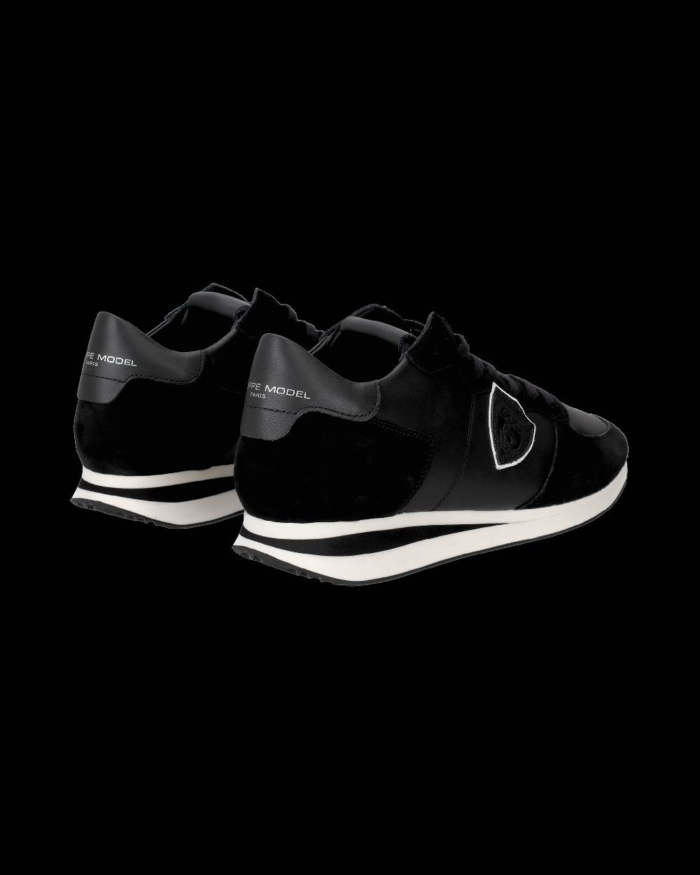 Philippe Model Sneakers basse casual Trpx da Uomo in pelle - nero Economico