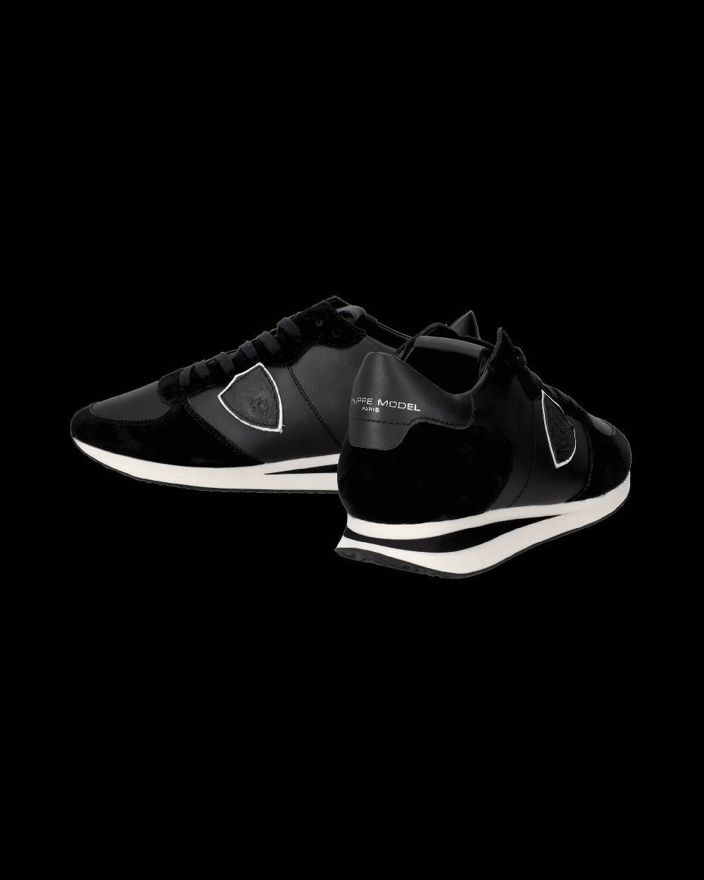 Philippe Model Sneakers basse casual Trpx da Uomo in pelle - nero Economico