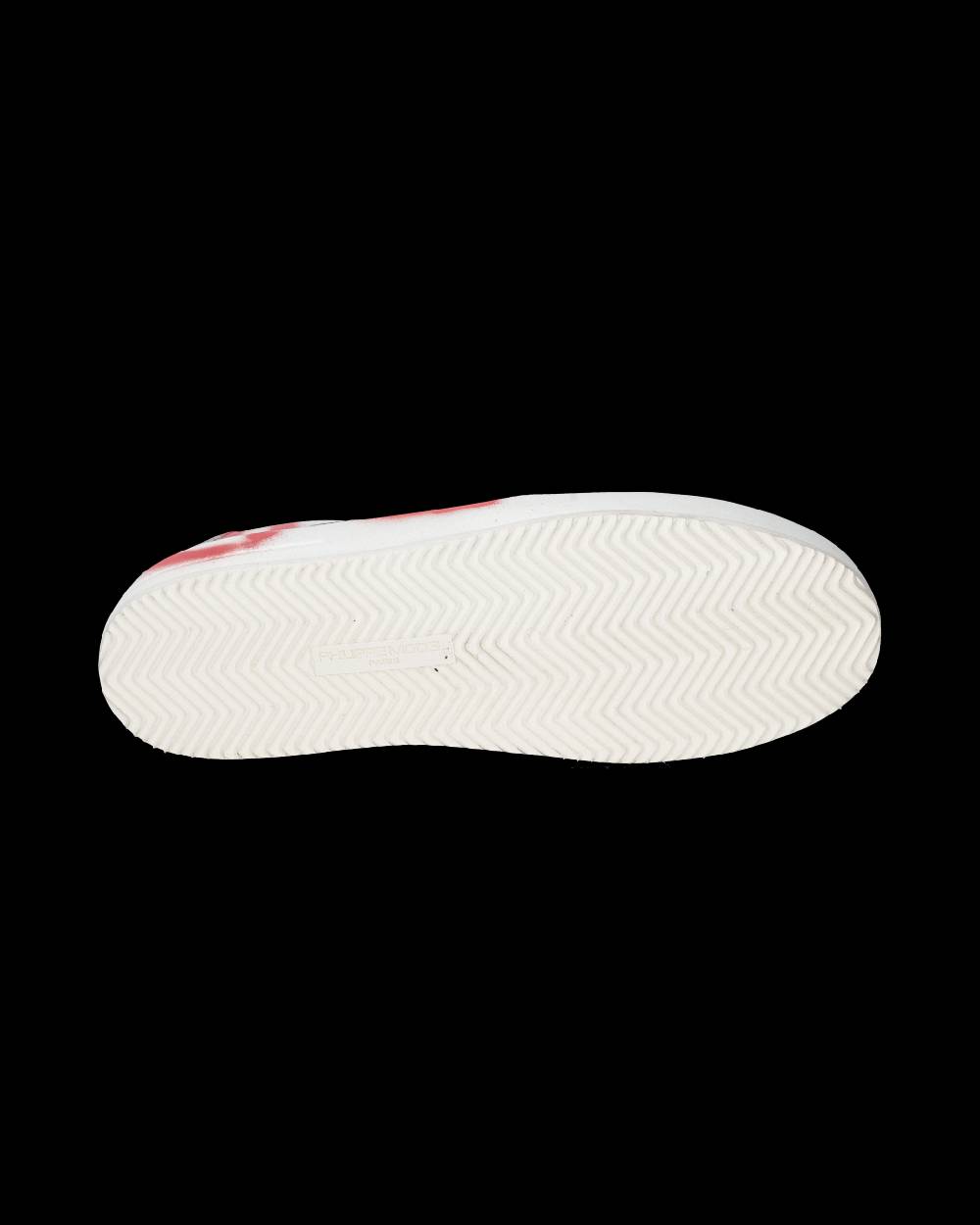 Philippe Model Sneaker bassa Nice uomo - bianco e corallo Moda