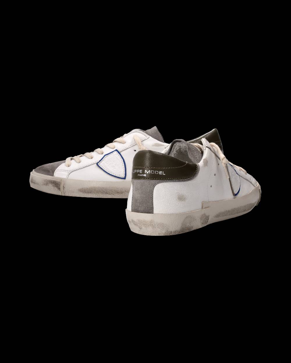 Philippe Model Sneaker Prsx Uomo, Bianco e Antracite Italia