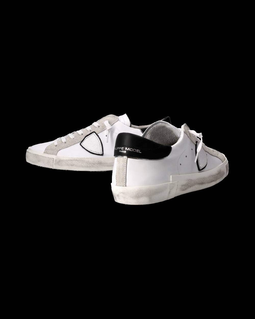 Philippe Model Sneakers Prsx Uomo, Bianco e Nero Qualità