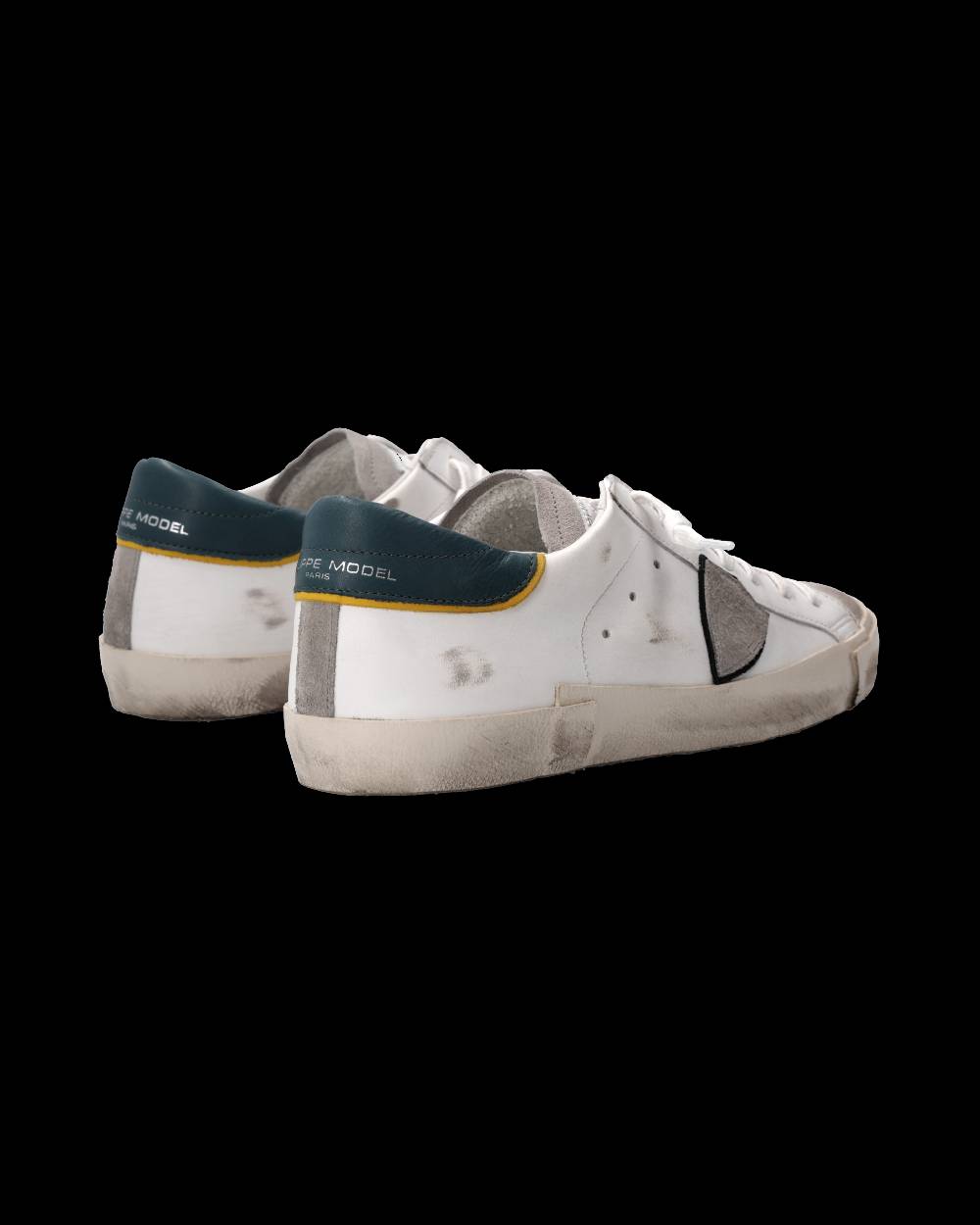 Philippe Model Sneaker Prsx Uomo, Bianco e Verde Vendita