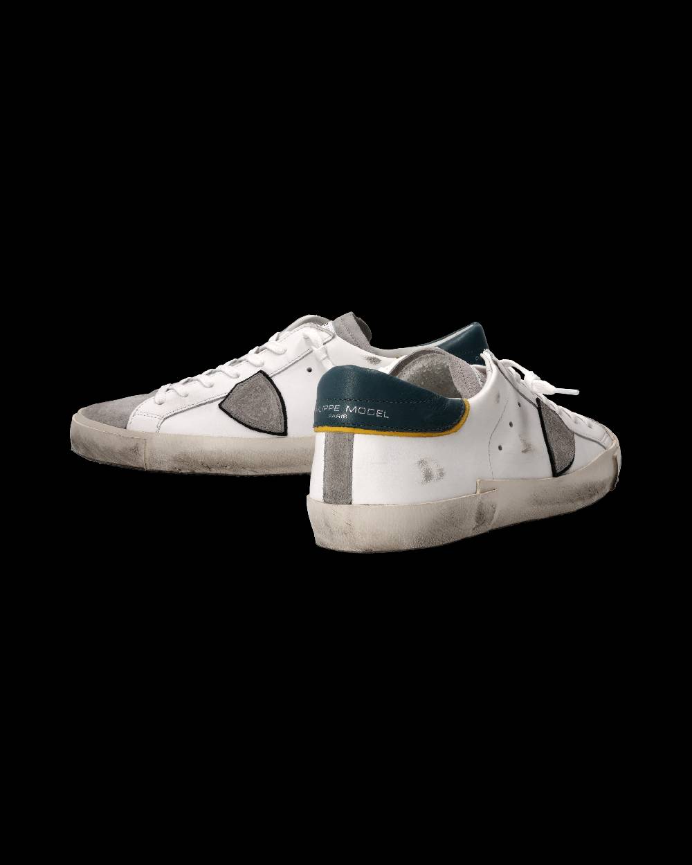 Philippe Model Sneaker Prsx Uomo, Bianco e Verde Vendita