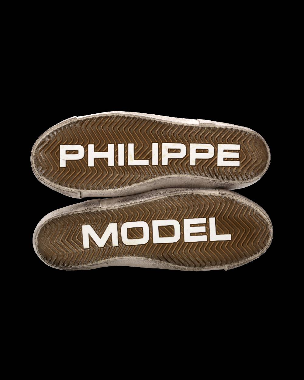 Philippe Model Sneaker Prsx Uomo, Bianco e Giallo Fluo Promozione