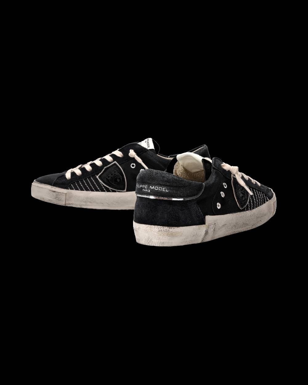 Philippe Model Sneaker Prsx Uomo, Nero Super sconto