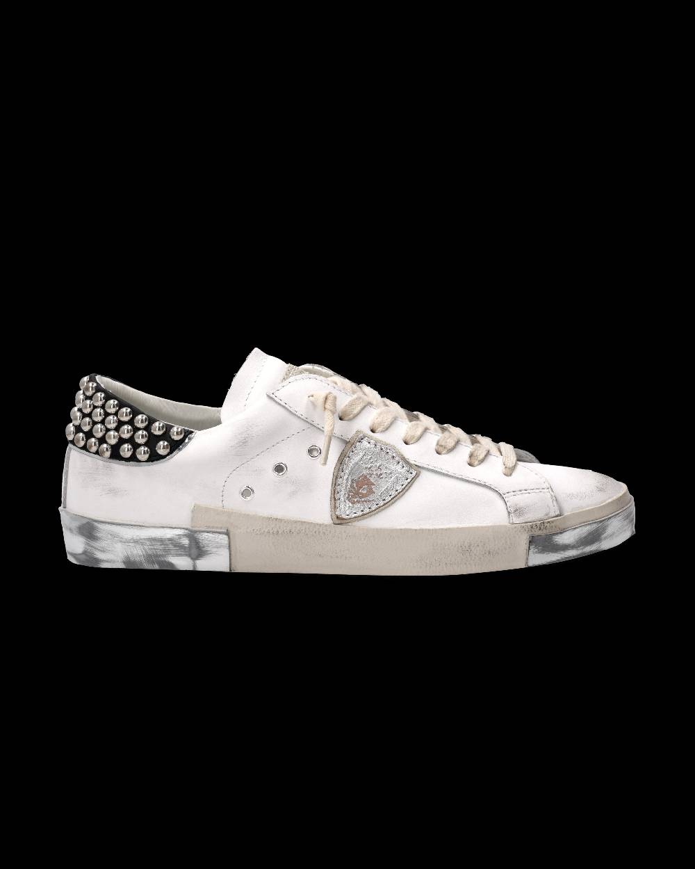 Philippe Model Sneaker Prsx Uomo, Bianco e Nero Soddisfazione Garantita