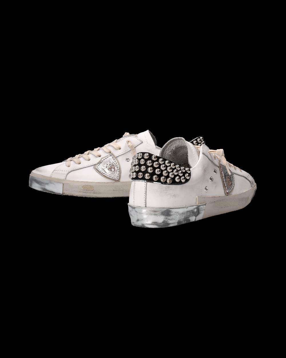 Philippe Model Sneaker Prsx Uomo, Bianco e Nero Soddisfazione Garantita