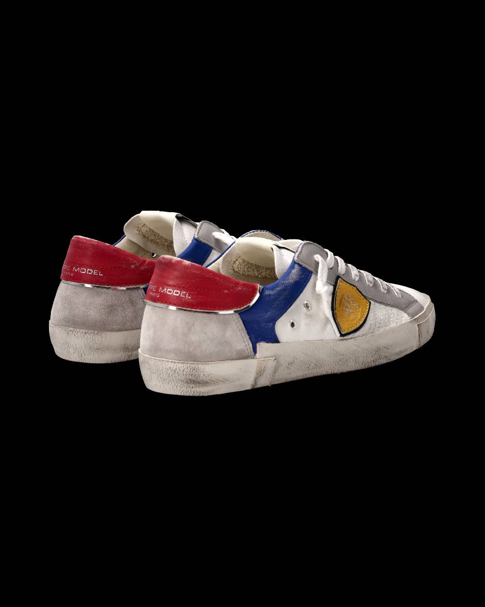 Philippe Model Sneaker Prsx Uomo, Bianco e Blu Qualità Garantita
