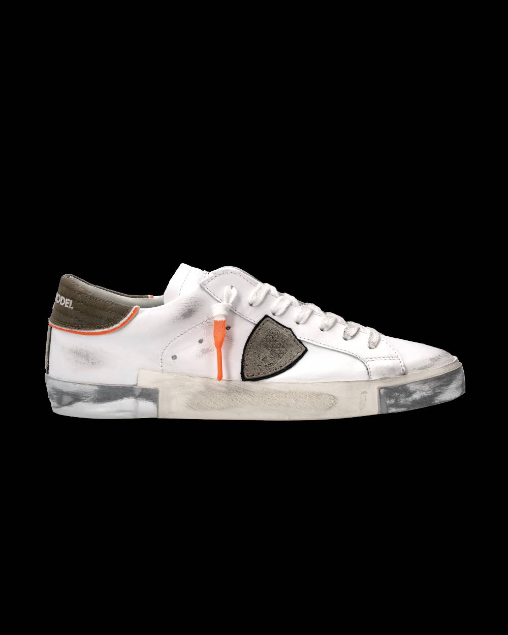 Philippe Model Sneaker Prsx Uomo, Bianco Verde Consegna Veloce