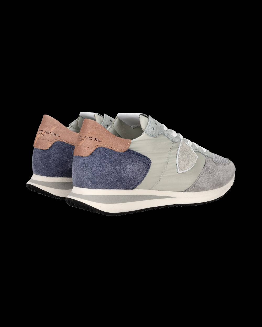 Philippe Model Sneakers Trpx Running Uomo, Azzurro Grigio Novità