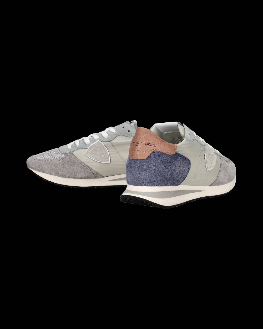 Philippe Model Sneakers Trpx Running Uomo, Azzurro Grigio Novità