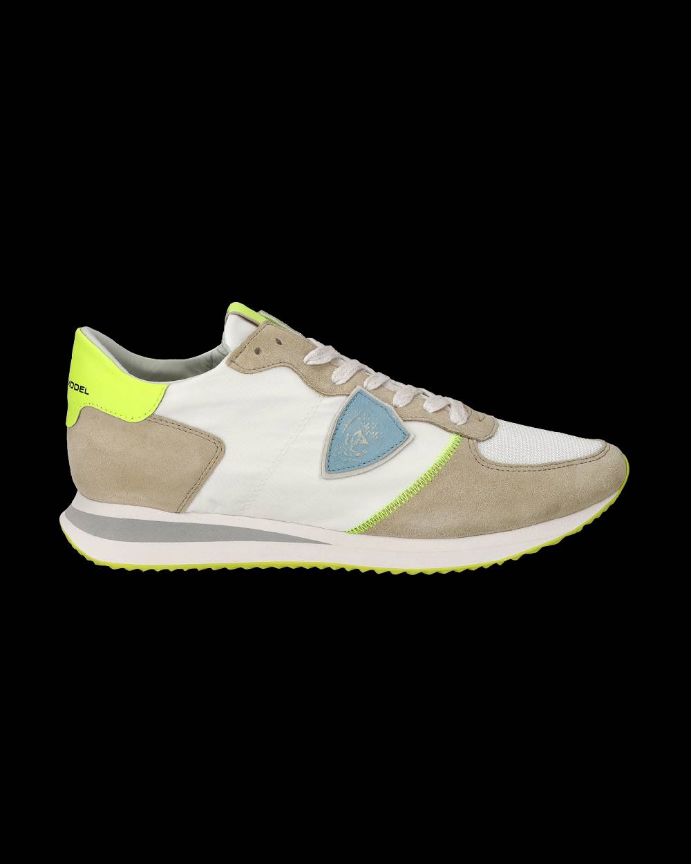 Philippe Model Sneakers Trpx da Uomo Bianche in Tessuto Tecnico Sconto