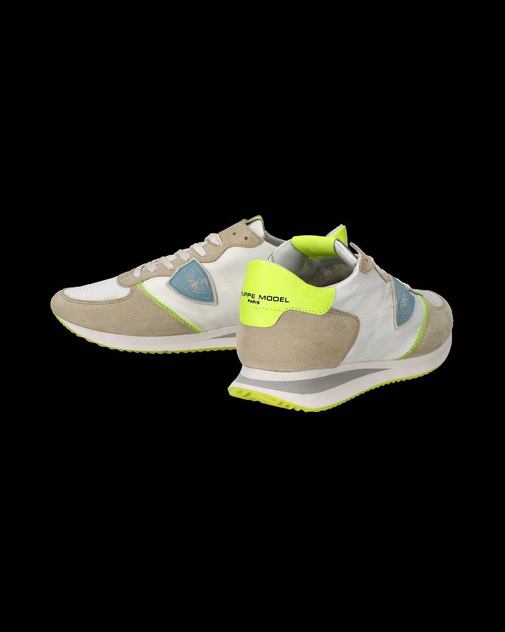 Philippe Model Sneakers Trpx da Uomo Bianche in Tessuto Tecnico Sconto