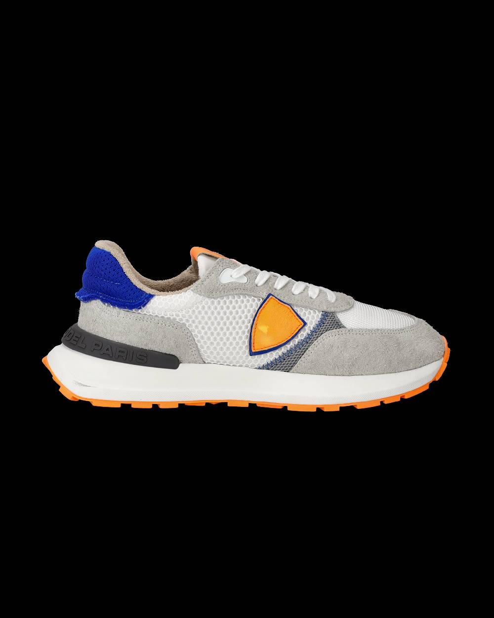 Philippe Model Sneaker running basse Antibes uomo - bianco e arancio Saldi
