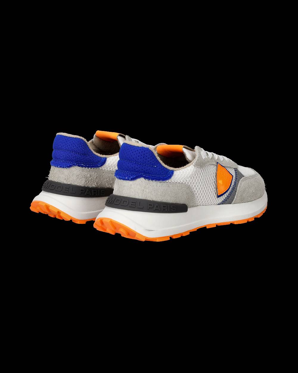 Philippe Model Sneaker running basse Antibes uomo - bianco e arancio Saldi