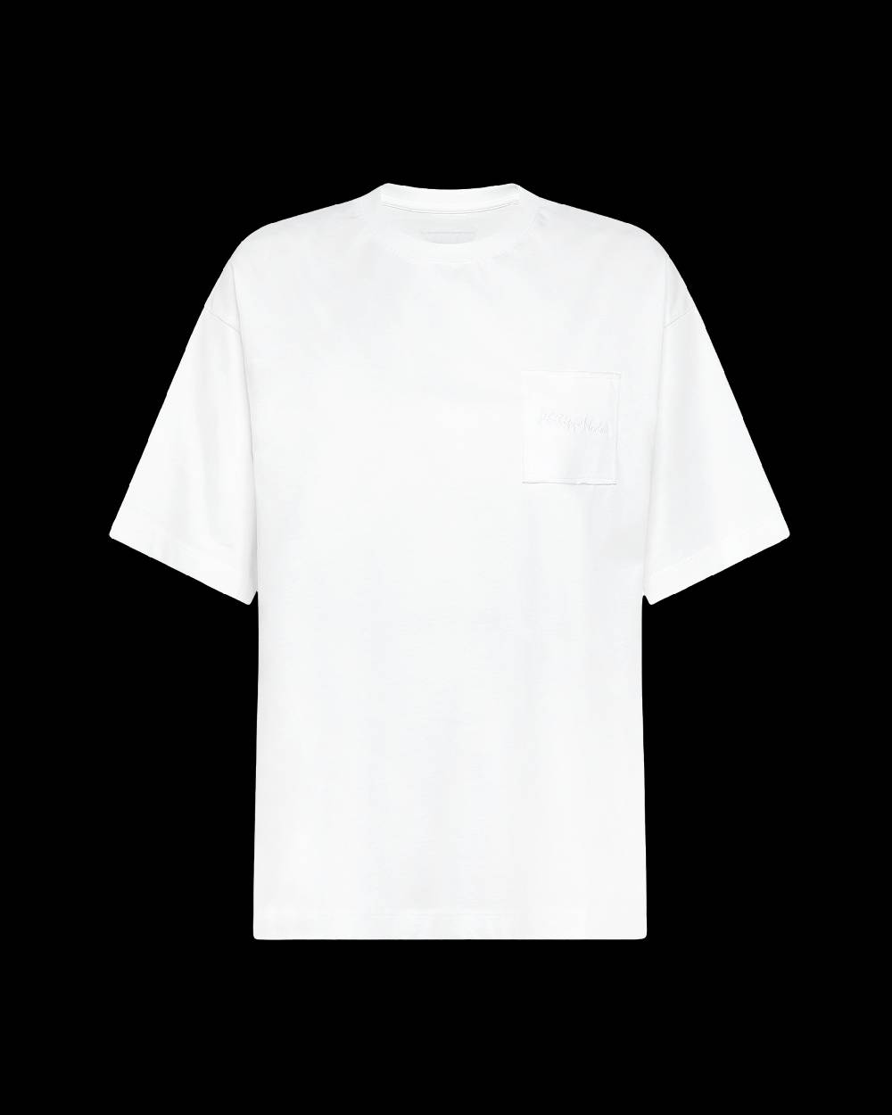 Philippe Model T-Shirt Maurice da Uomo Bianca in Jersey Negozio