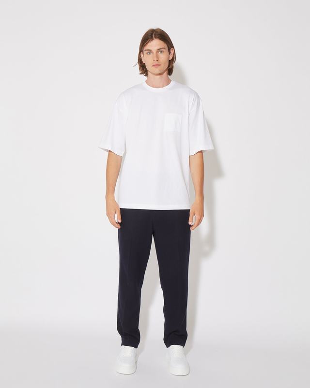 Philippe Model T-Shirt Maurice da Uomo Bianca in Jersey Negozio