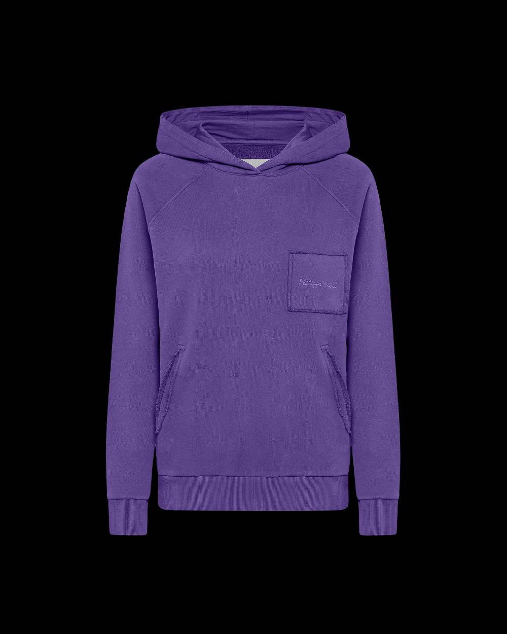 Philippe Model Felpa con cappuccio JADE da Donna Viola in Jersey Negozi Online