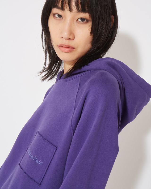 Philippe Model Felpa con cappuccio JADE da Donna Viola in Jersey Negozi Online