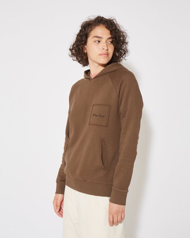 Philippe Model Felpa con cappuccio JADE da Donna Marrone in Jersey Acquista Ora
