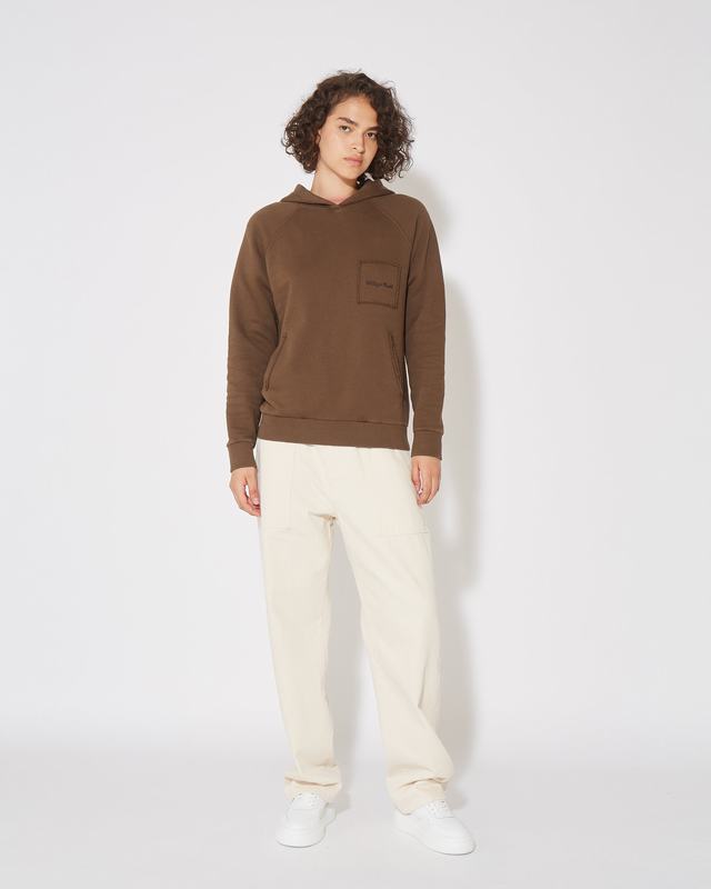 Philippe Model Felpa con cappuccio JADE da Donna Marrone in Jersey Acquista Ora