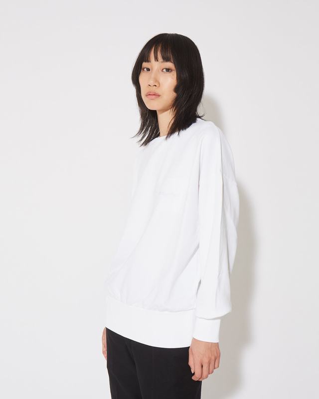 Philippe Model Felpa girocollo Brigitte da Donna Bianca in Jersey Fino Al -60%