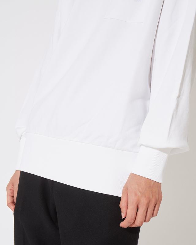 Philippe Model Felpa girocollo Brigitte da Donna Bianca in Jersey Fino Al -60%