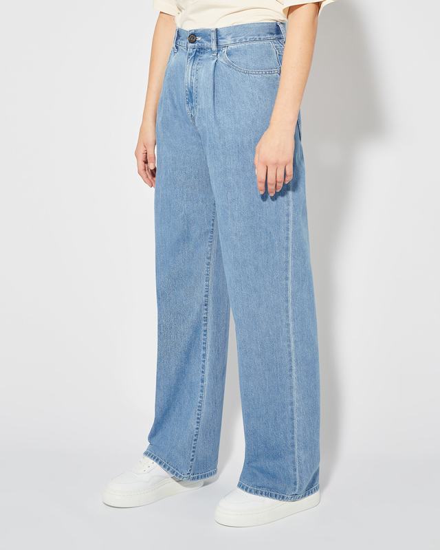 Philippe Model Jeans Charlotte da Donna Azzurro in Denim Shopping Online