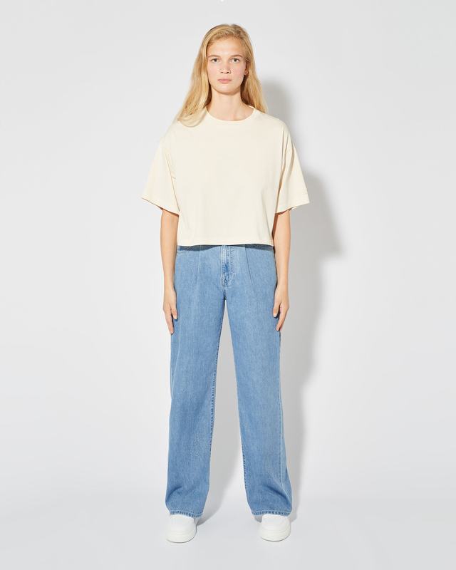 Philippe Model Jeans Charlotte da Donna Azzurro in Denim Shopping Online