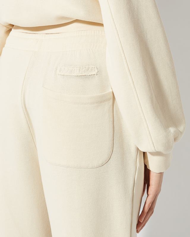 Philippe Model Pantaloni Claire da Donna Beige ecru in Jersey Prezzo Ridotto