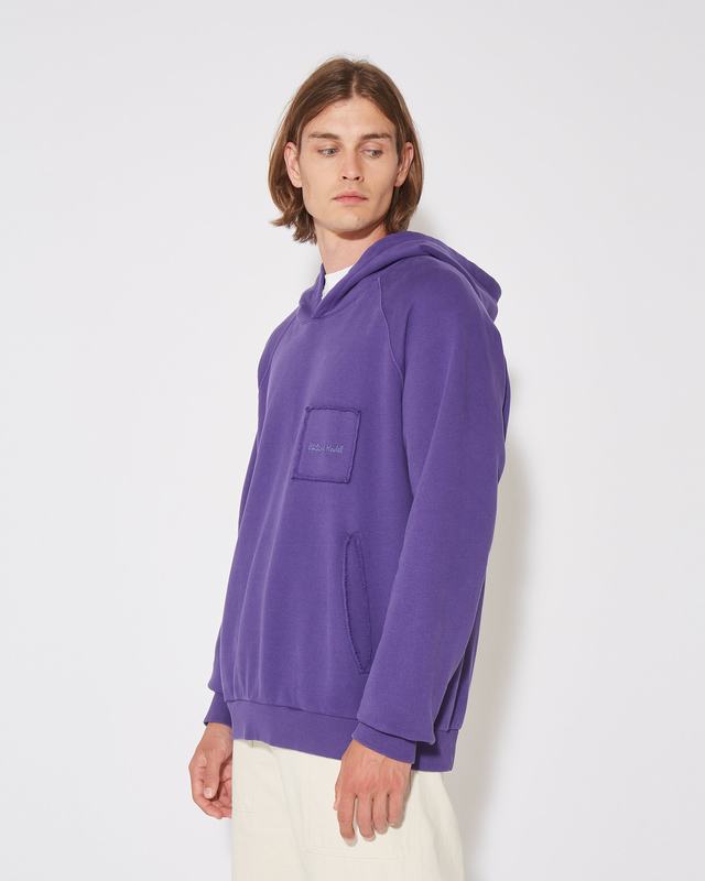 Philippe Model Felpa con cappuccio JEAN da Uomo Viola in Jersey Economico
