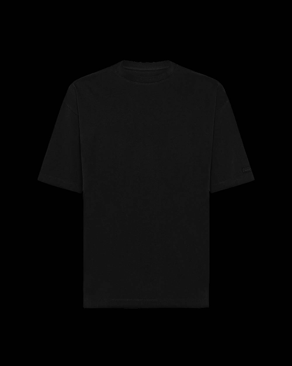 Philippe Model T-Shirt Maurice da Uomo Nera in Jersey Outlet