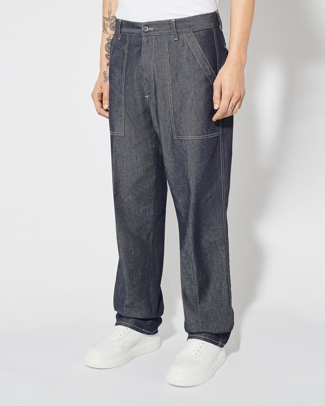 Philippe Model Pantaloni In Denim Charles da Uomo Blu in Denim Saldi