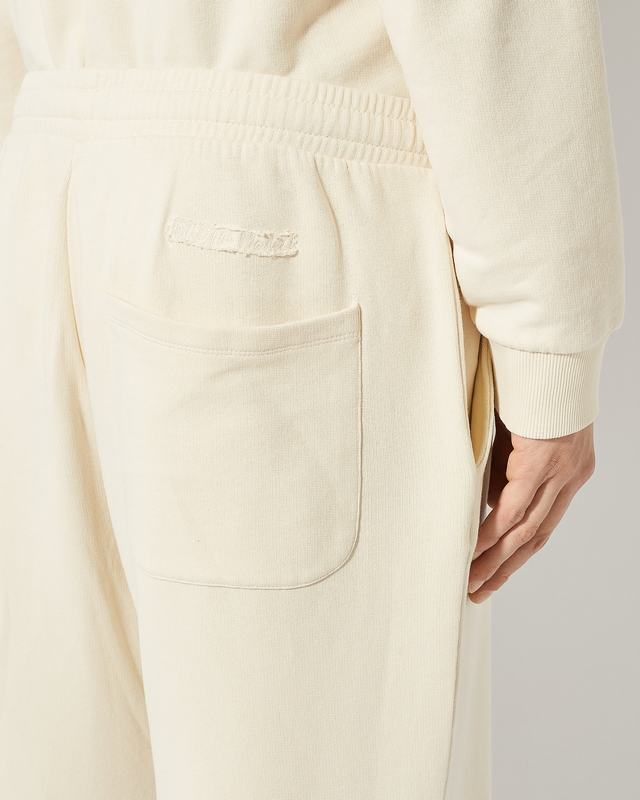Philippe Model Pantaloni Christophe da Uomo Beige ecru in Jersey Offerte
