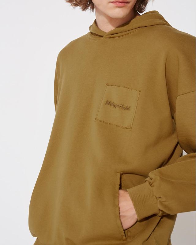 Philippe Model Felpa con cappuccio JEROME da Uomo Senape in Jersey I Più Venduti