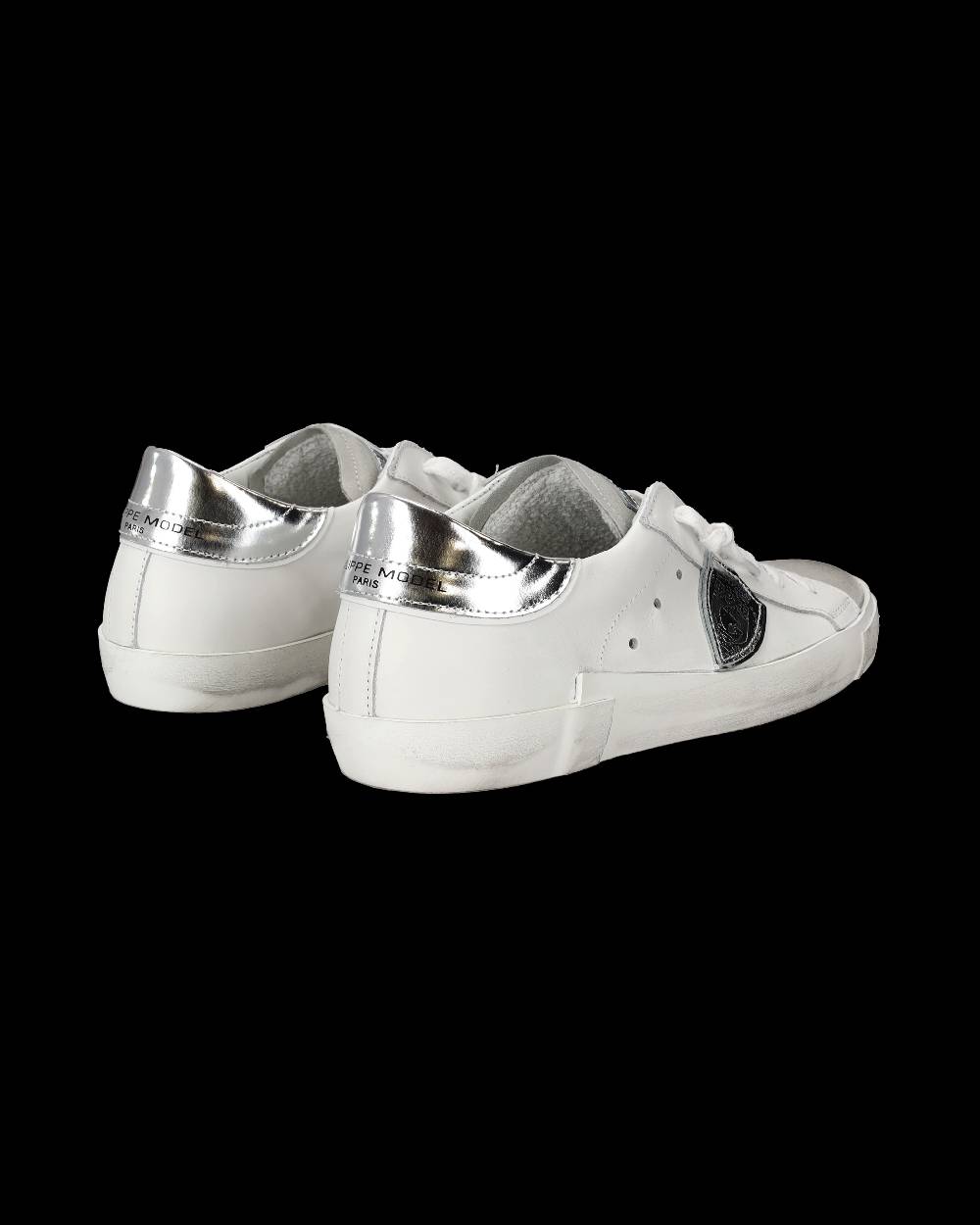 Philippe Model Sneaker bassa Prsx donna - bianco e argento 2025