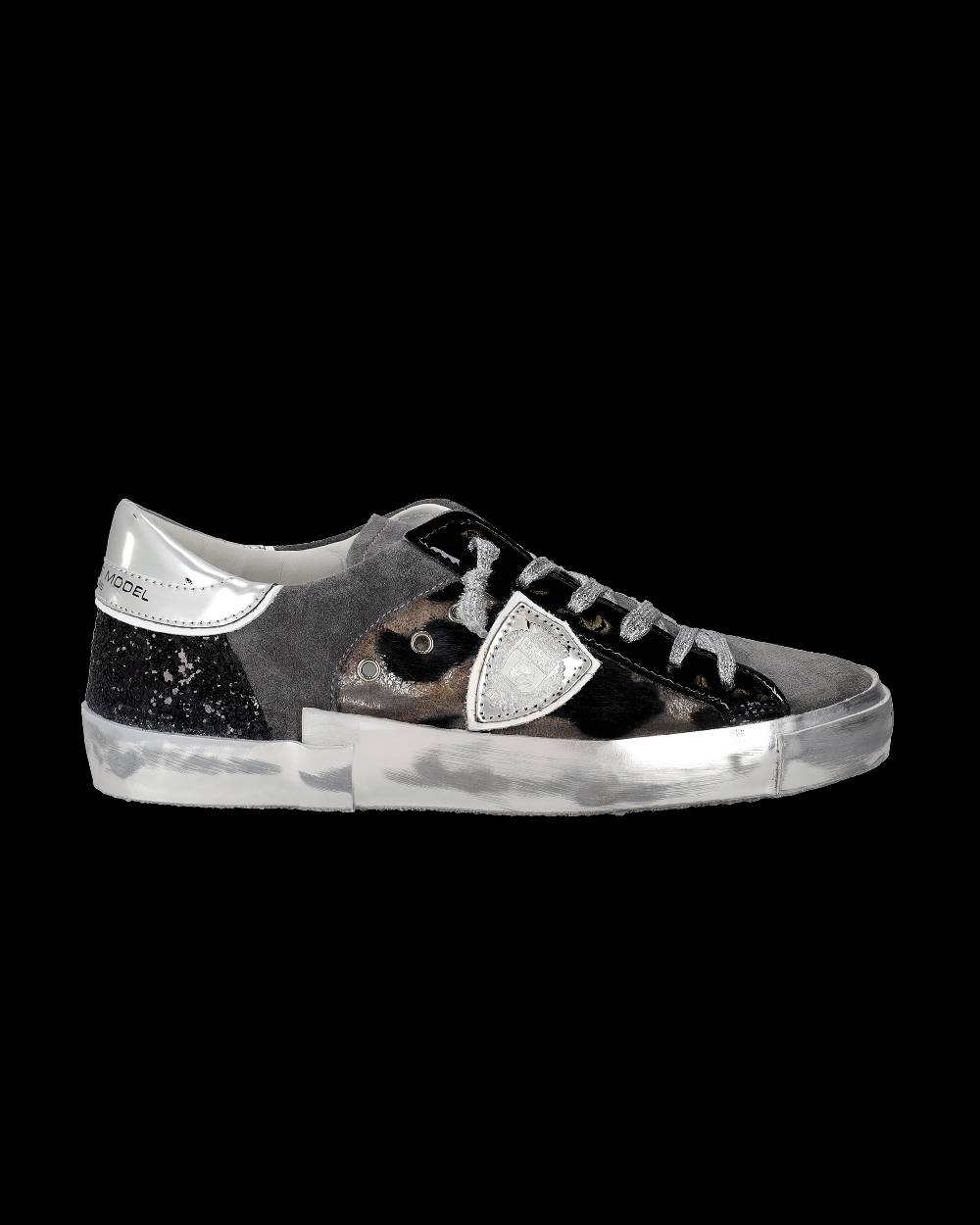 Philippe Model Sneaker basse Paris donna - nero e grigio Vendita
