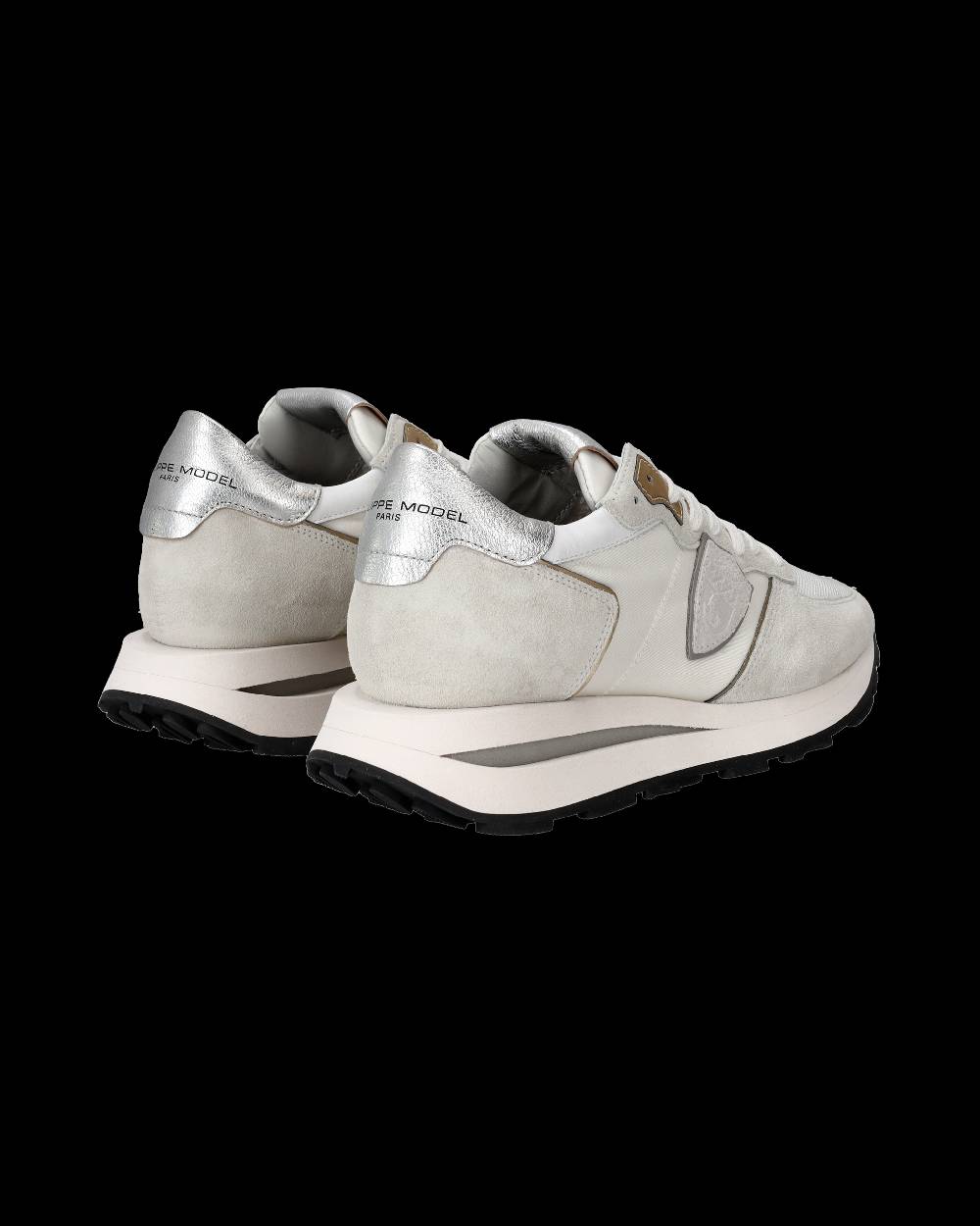Philippe Model Sneaker basse Tropez Haute donna - bianco e argento Promozione