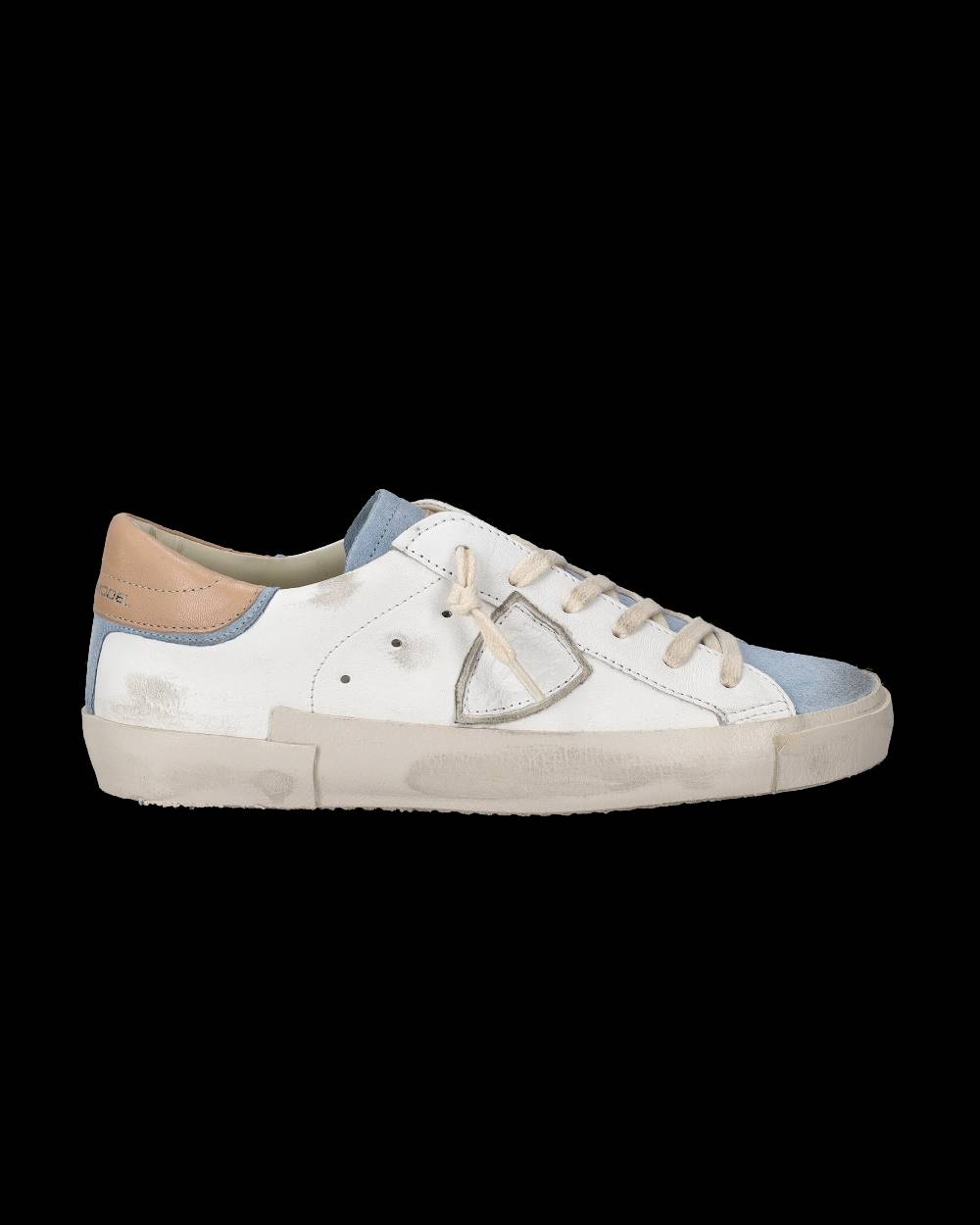 Philippe Model Sneaker basse Paris donna - bianco e azzurro Spedizione Gratuita