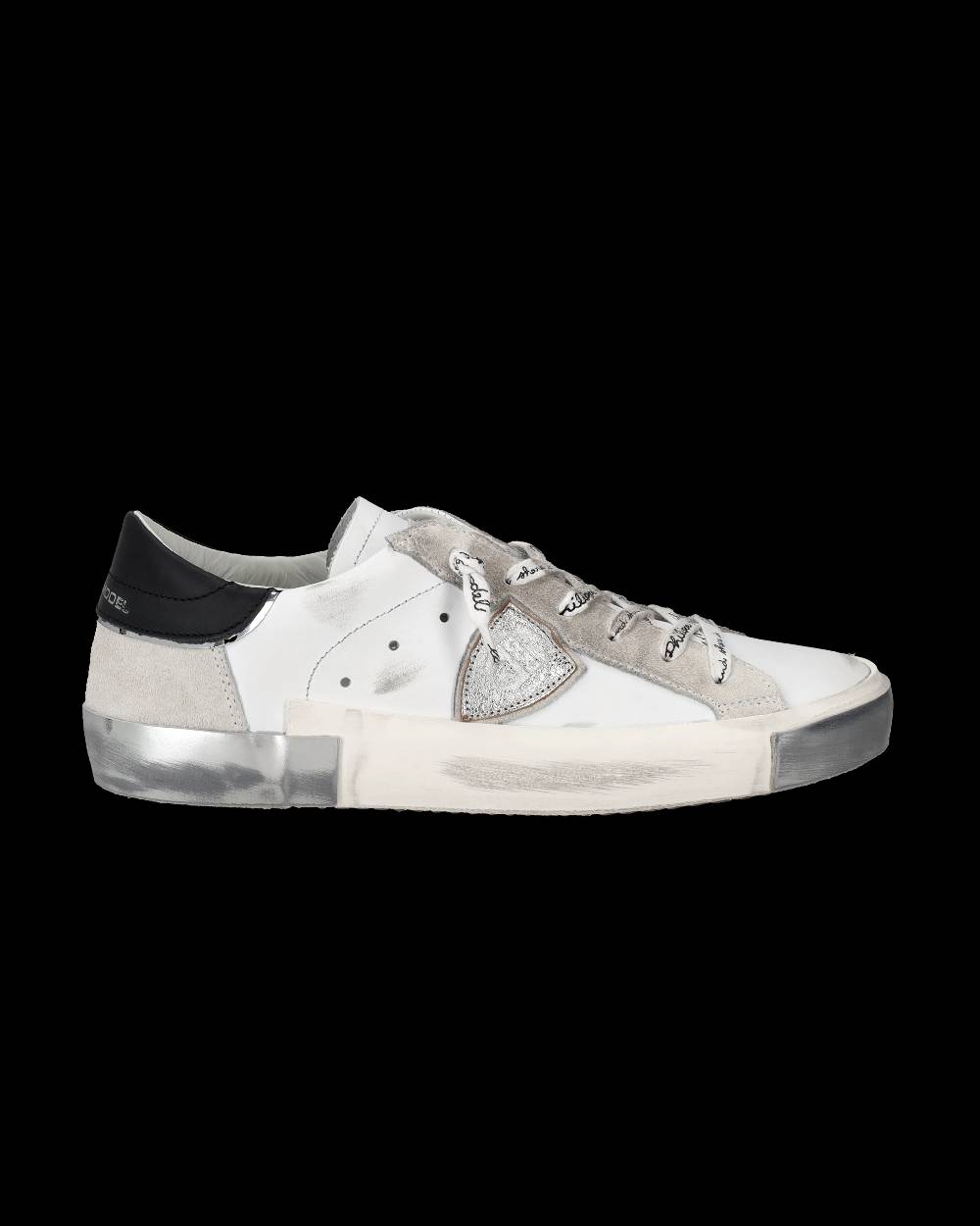 Philippe Model Sneaker bassa Prsx donna - bianco e argento Convenienza