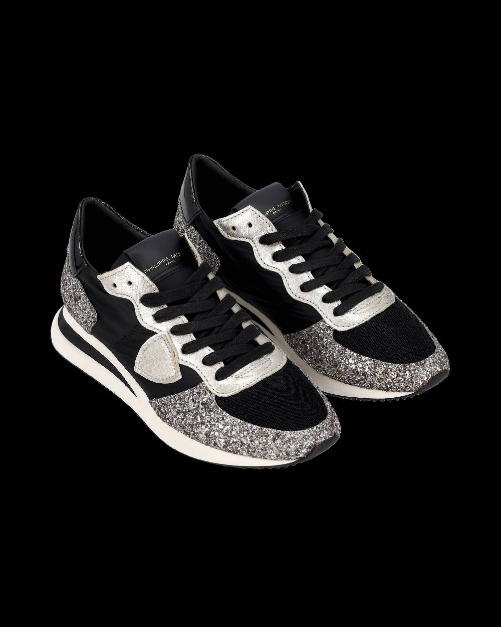 Philippe Model Sneaker bassa Trpx donna - nero e platinato