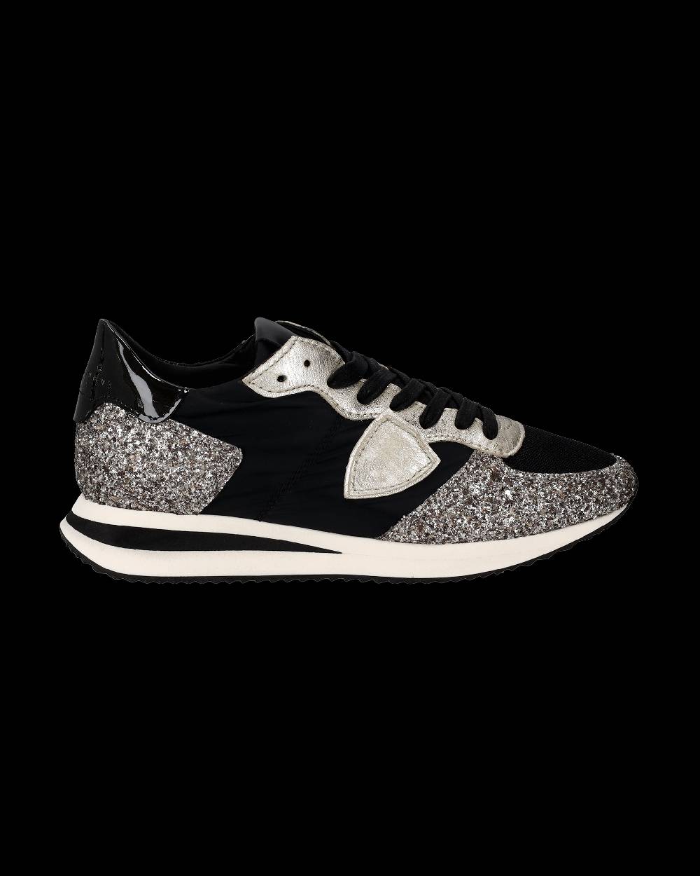 Philippe Model Sneaker bassa Trpx donna - nero e platinato Novità