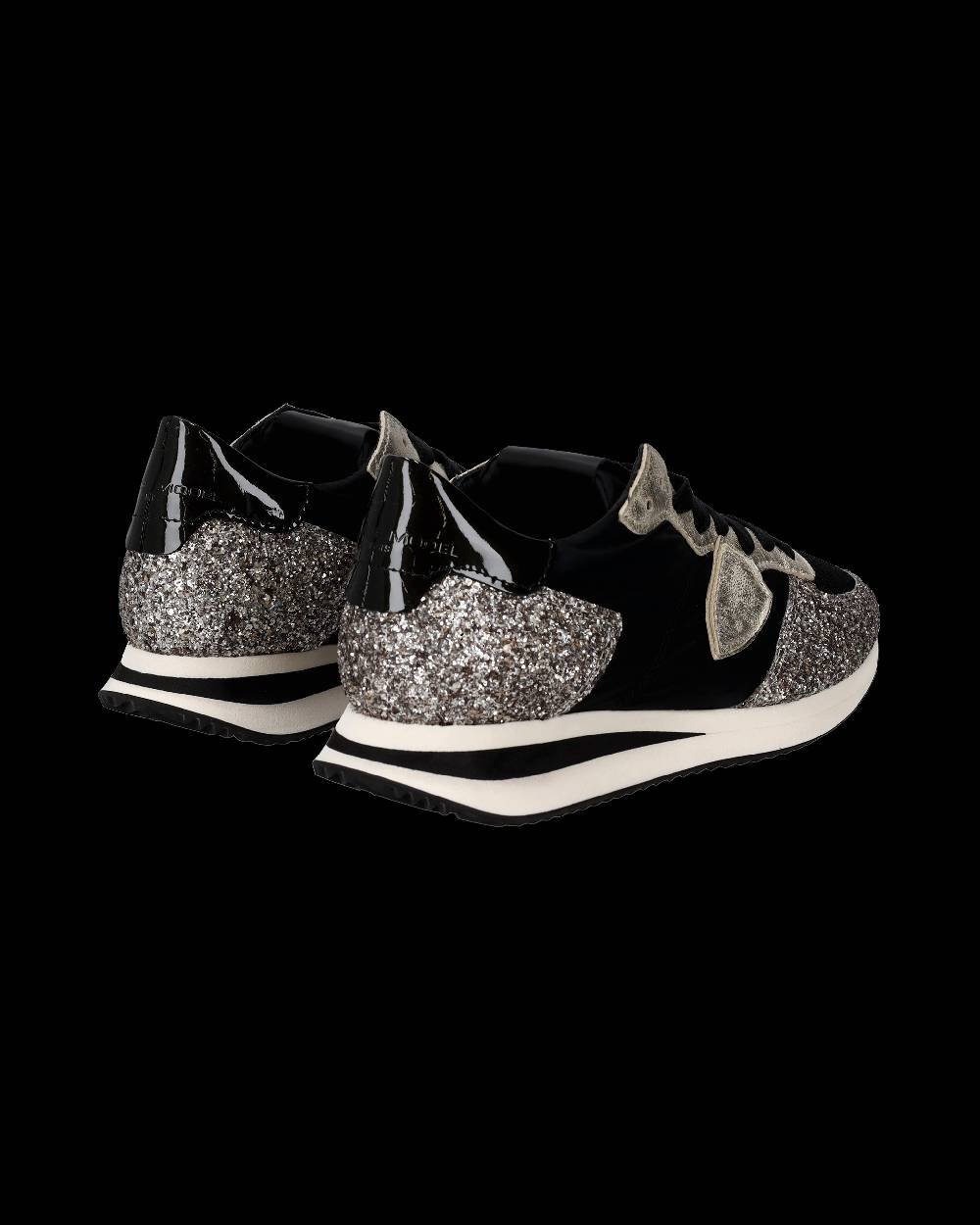 Philippe Model Sneaker bassa Trpx donna - nero e platinato Novità