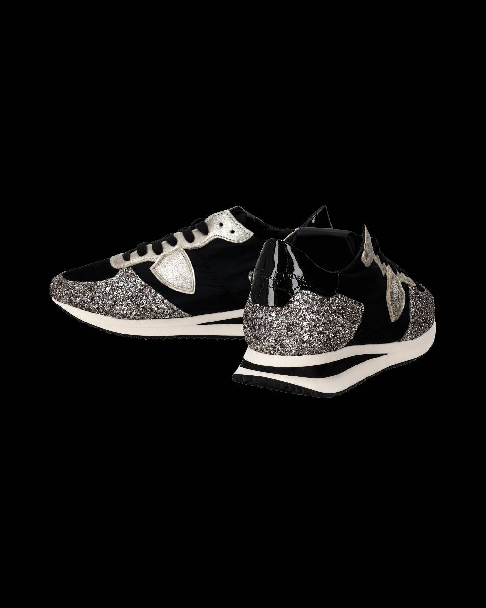 Philippe Model Sneaker bassa Trpx donna - nero e platinato Novità