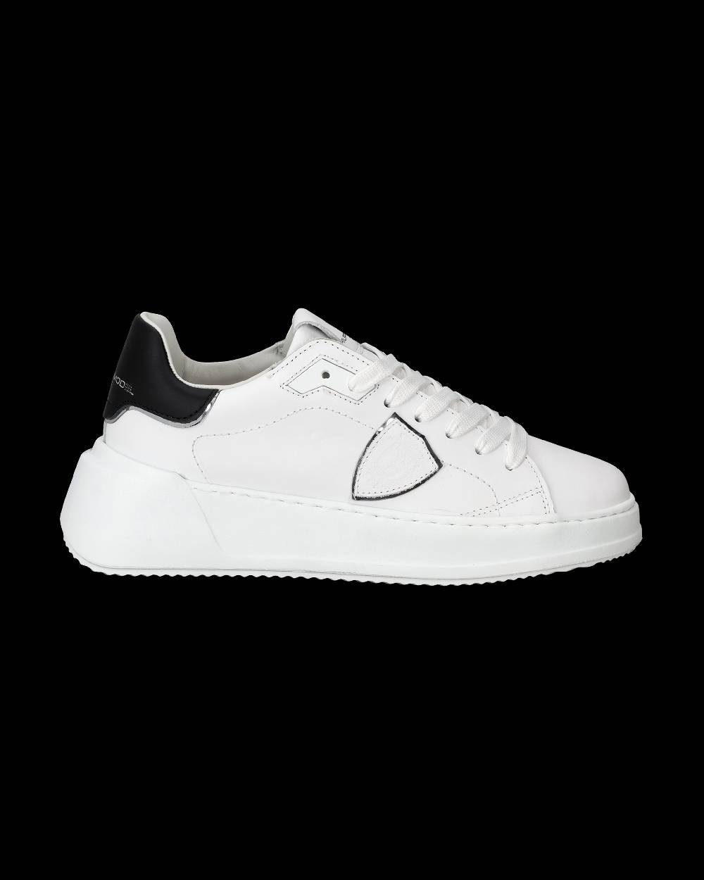 Philippe Model Sneaker basse Tres Temple donna - bianco e nero Economico
