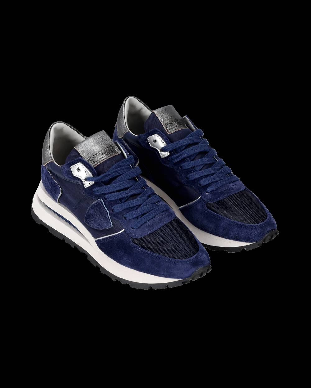 Philippe Model Sneaker basse Tropez Haute donna - blu