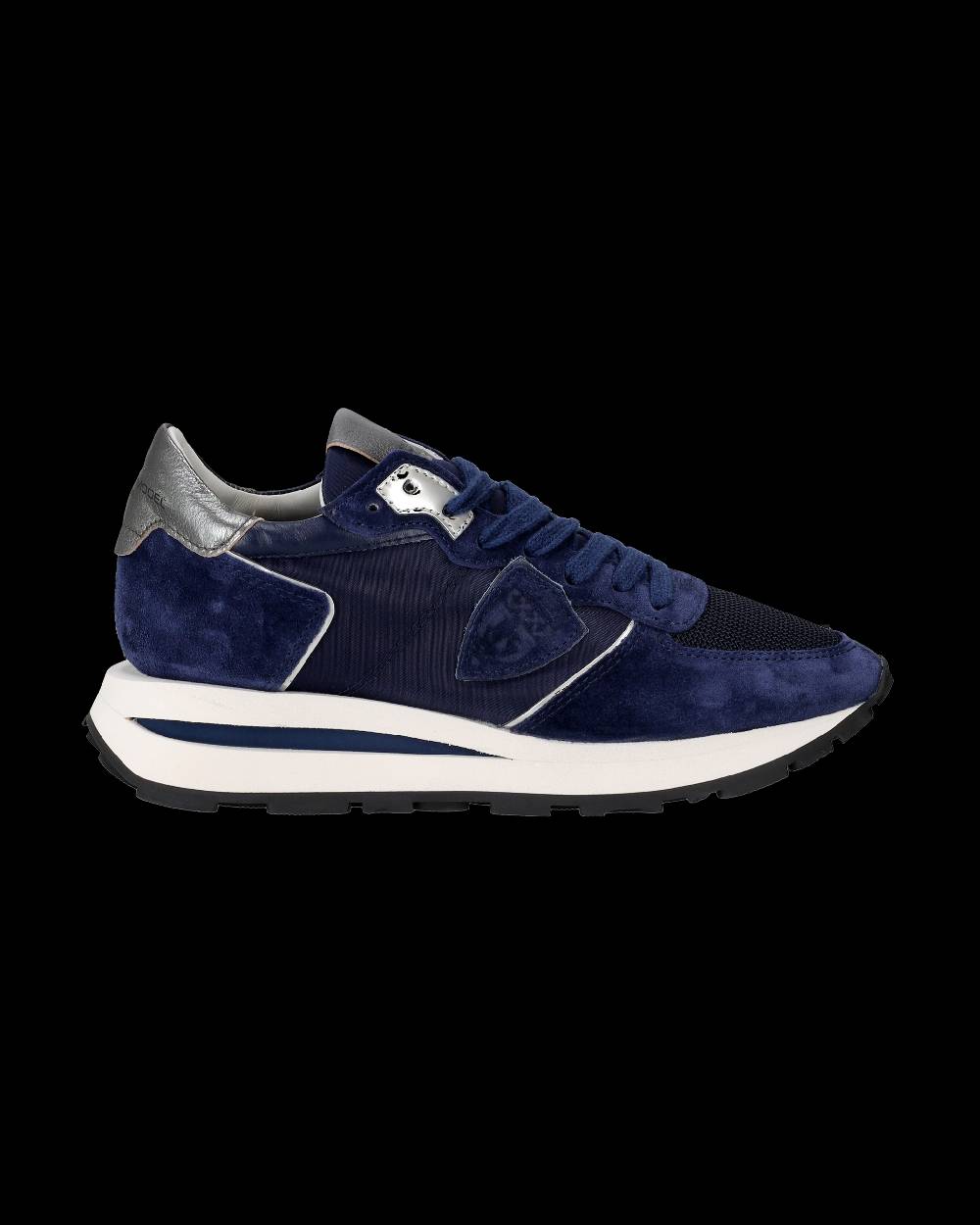 Philippe Model Sneaker basse Tropez Haute donna - blu Outlet